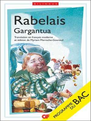 cover image of Gargantua (BAC 2022)